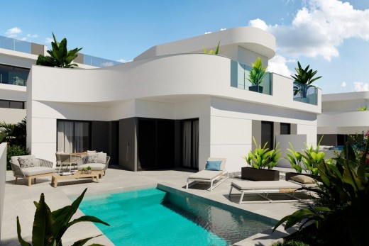 Pareado - New Build - Torrevieja - Lago jardin