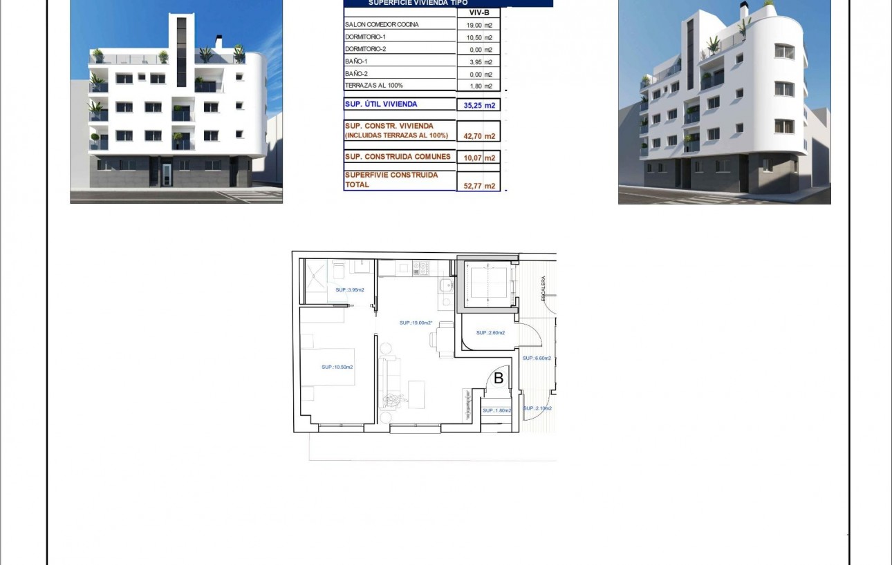 Nouvelle construction - Planta baja - Torrevieja - Centro