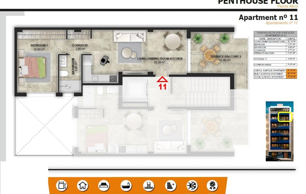 New Build - Penthouse - Torrevieja - Acequion