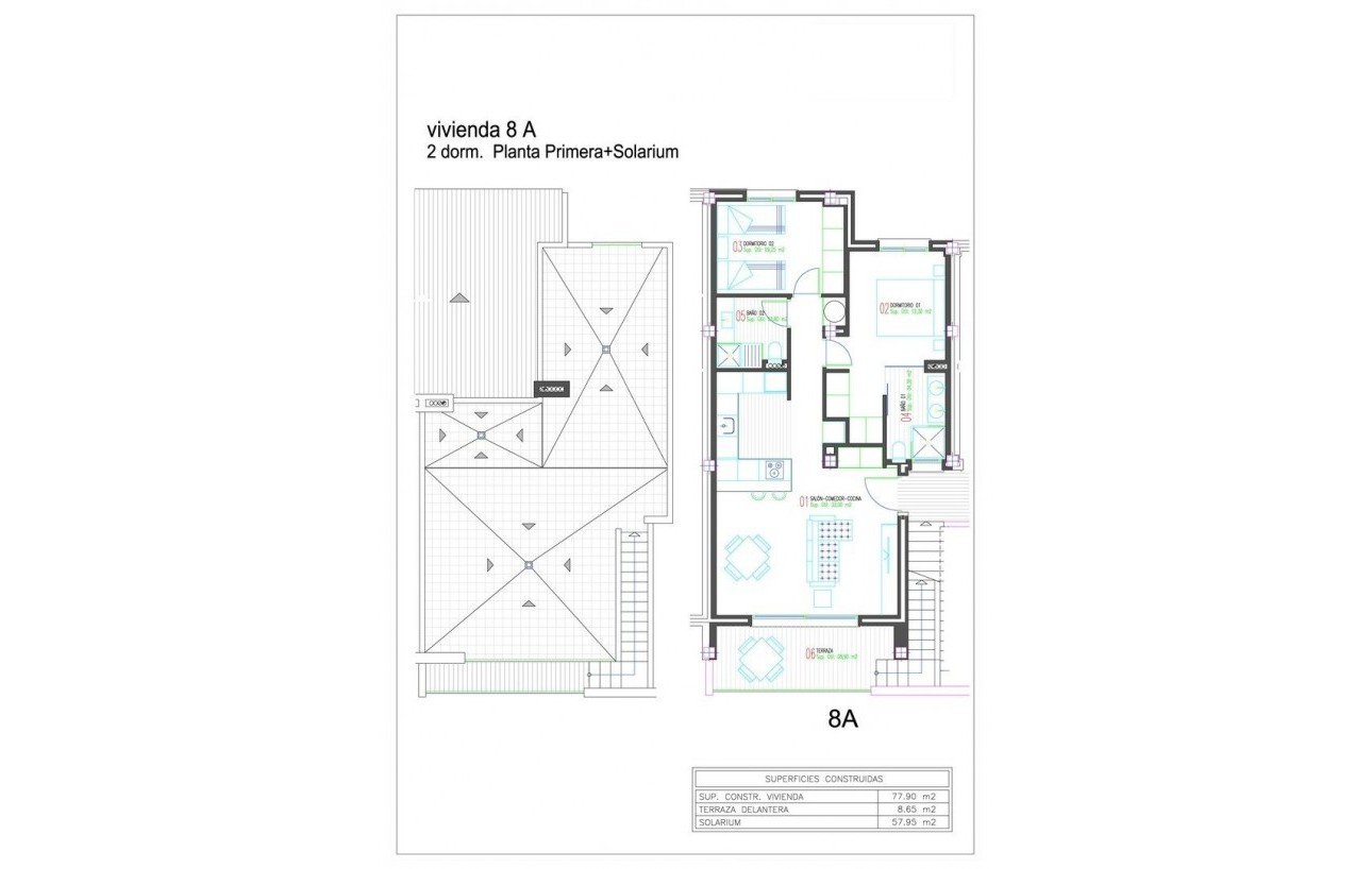 New Build - Bungalow Planta Alta - Torrevieja - Los balcones