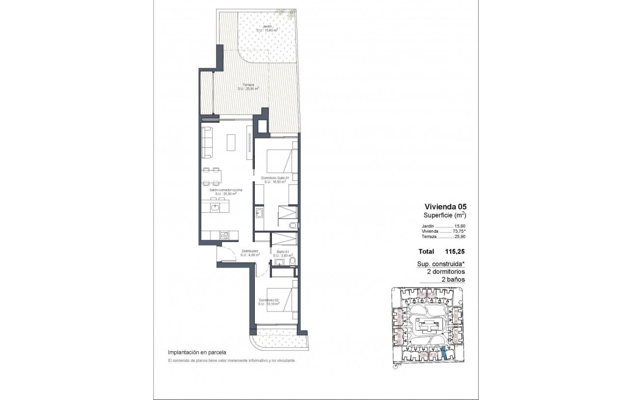New Build - Bungalow Planta Baja - Ciudad quesada - Lo marabú