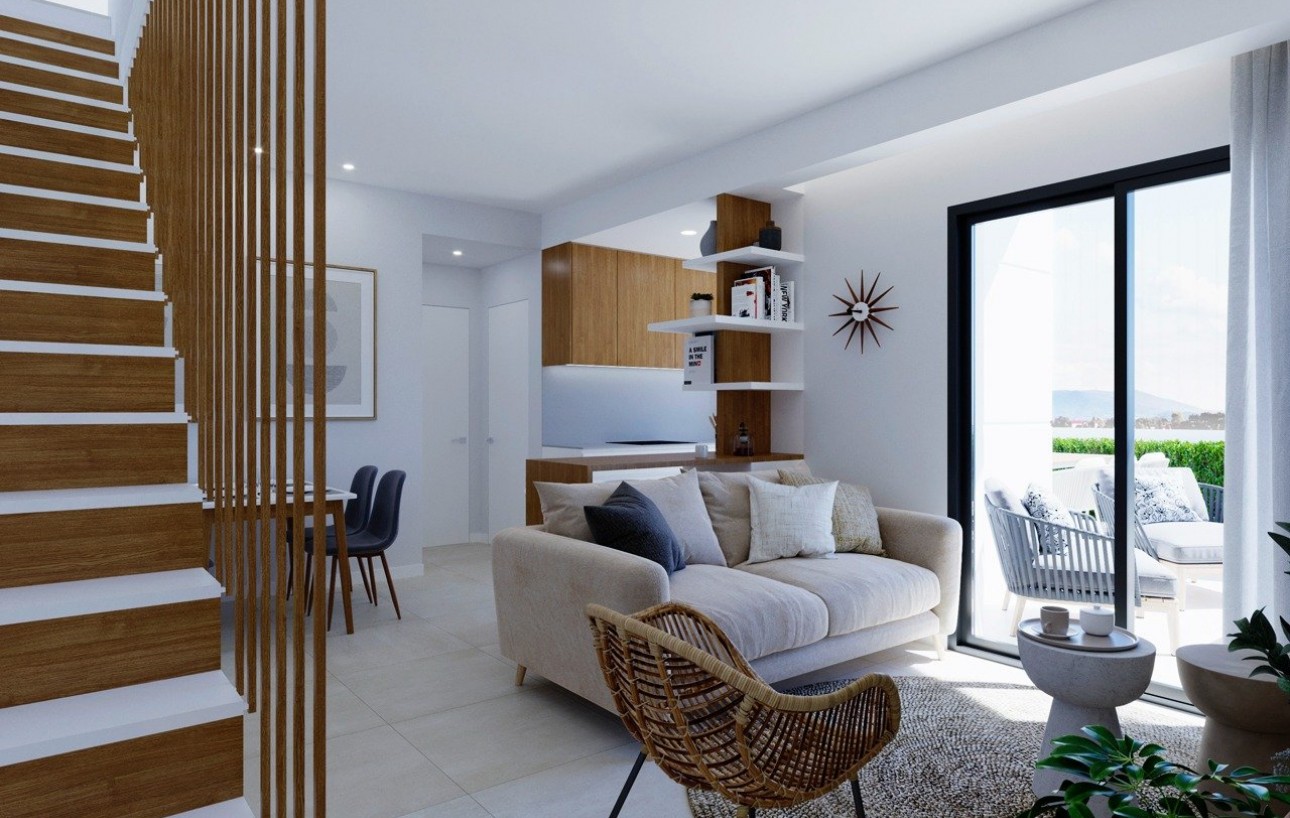 Nouvelle construction - Pareado - Torrevieja - Lago jardin