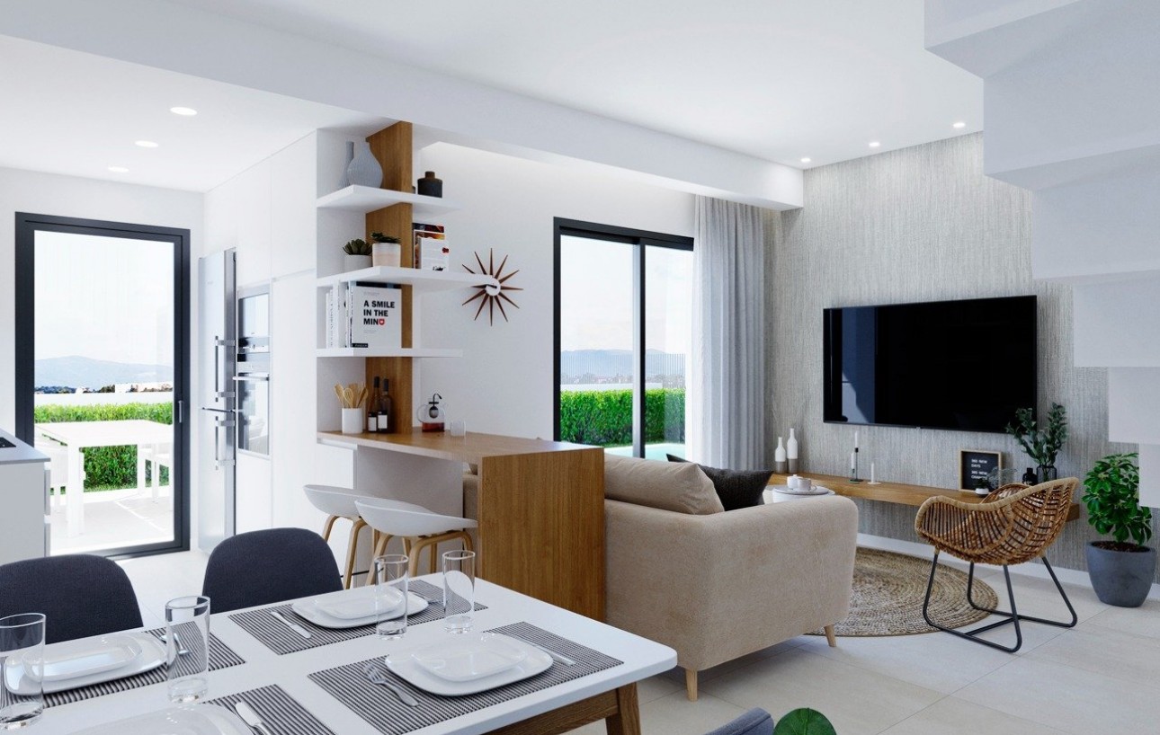 Nouvelle construction - Pareado - Torrevieja - Lago jardin