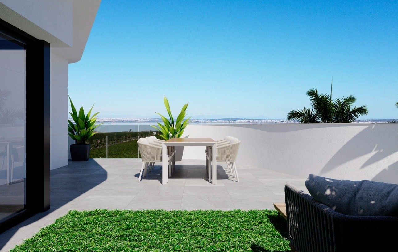 Nouvelle construction - Pareado - Torrevieja - Lago jardin