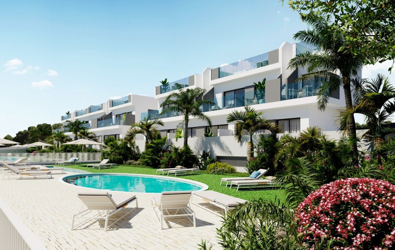 Nouvelle construction - Pareado - Torrevieja - Lago jardin