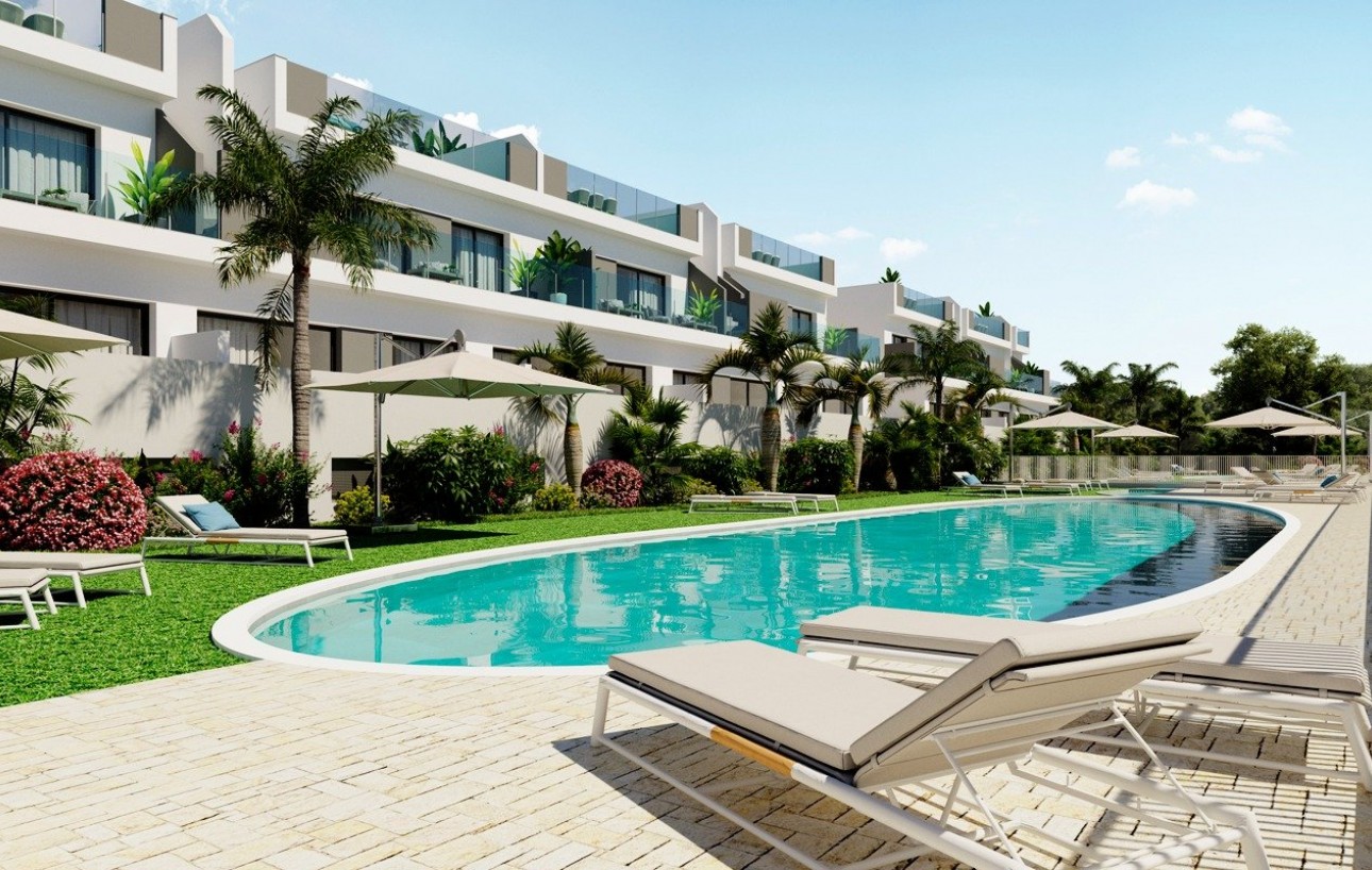 Nouvelle construction - Pareado - Torrevieja - Lago jardin
