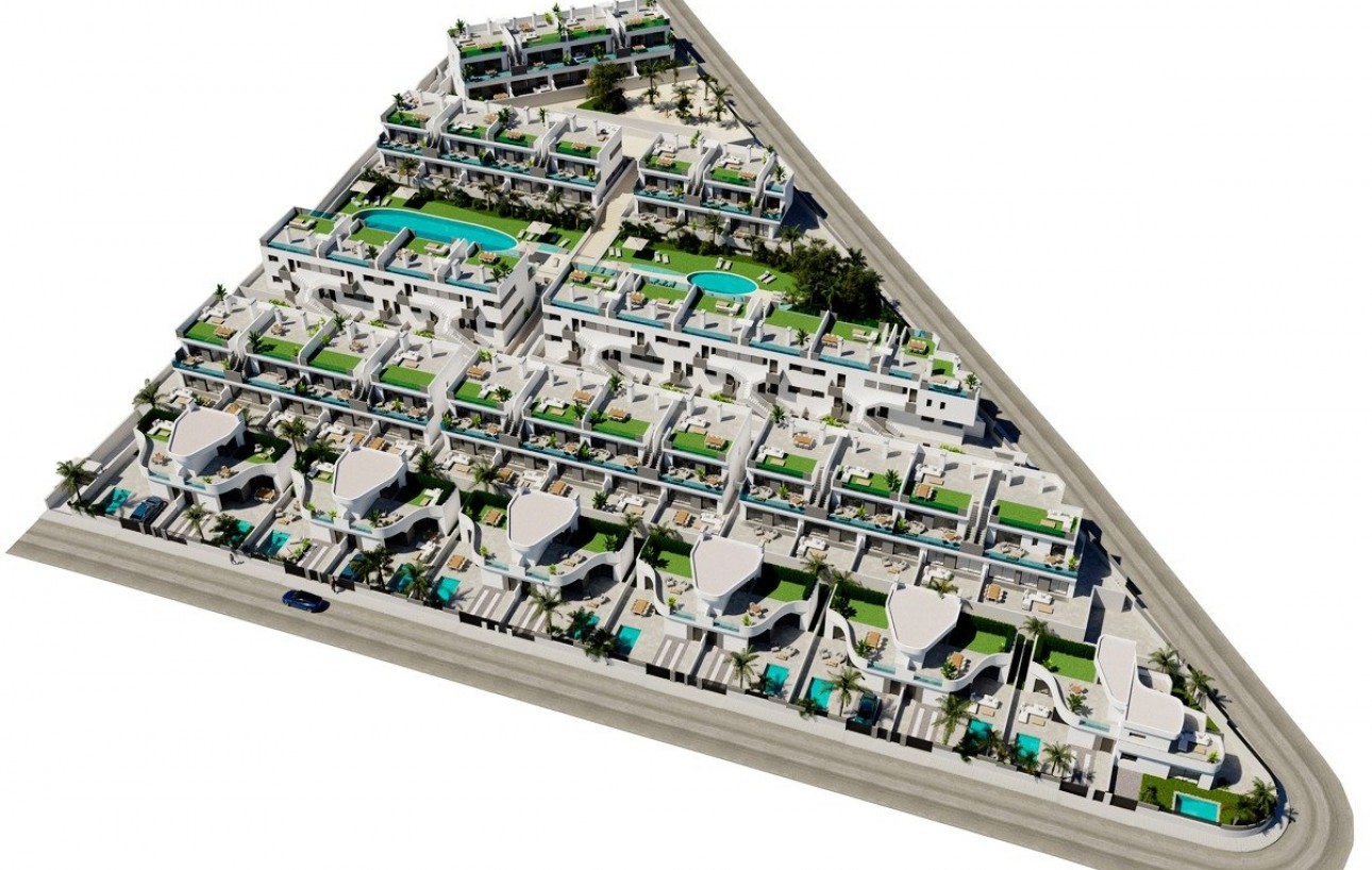 Nouvelle construction - Pareado - Torrevieja - Lago jardin