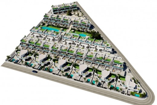 Nouvelle construction - Pareado - Torrevieja - Lago jardin