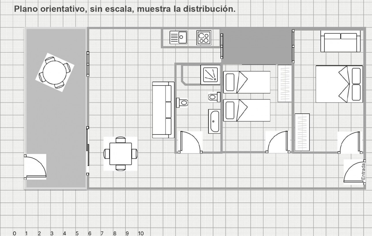 Resale - Lägenhet - Torrevieja - Playa del cura
