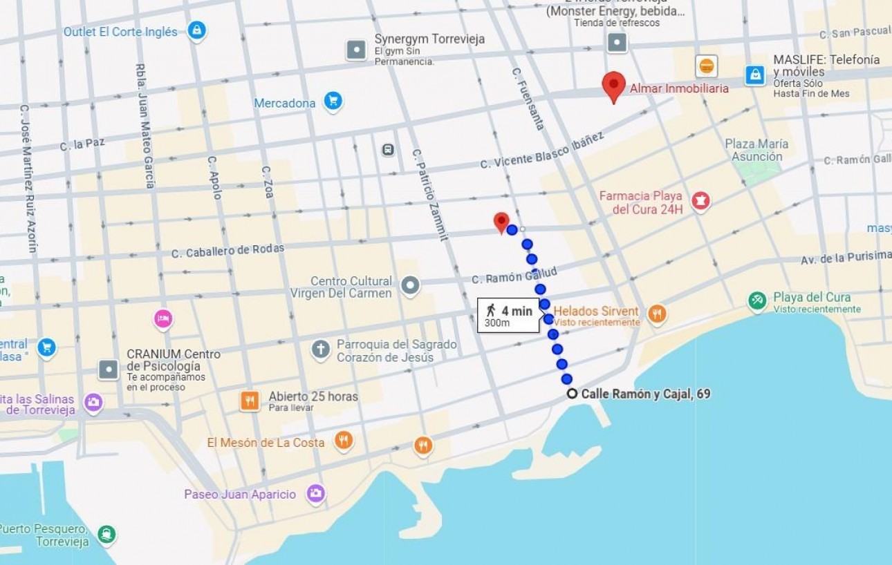 Resale - Lägenhet - Torrevieja - Playa del cura