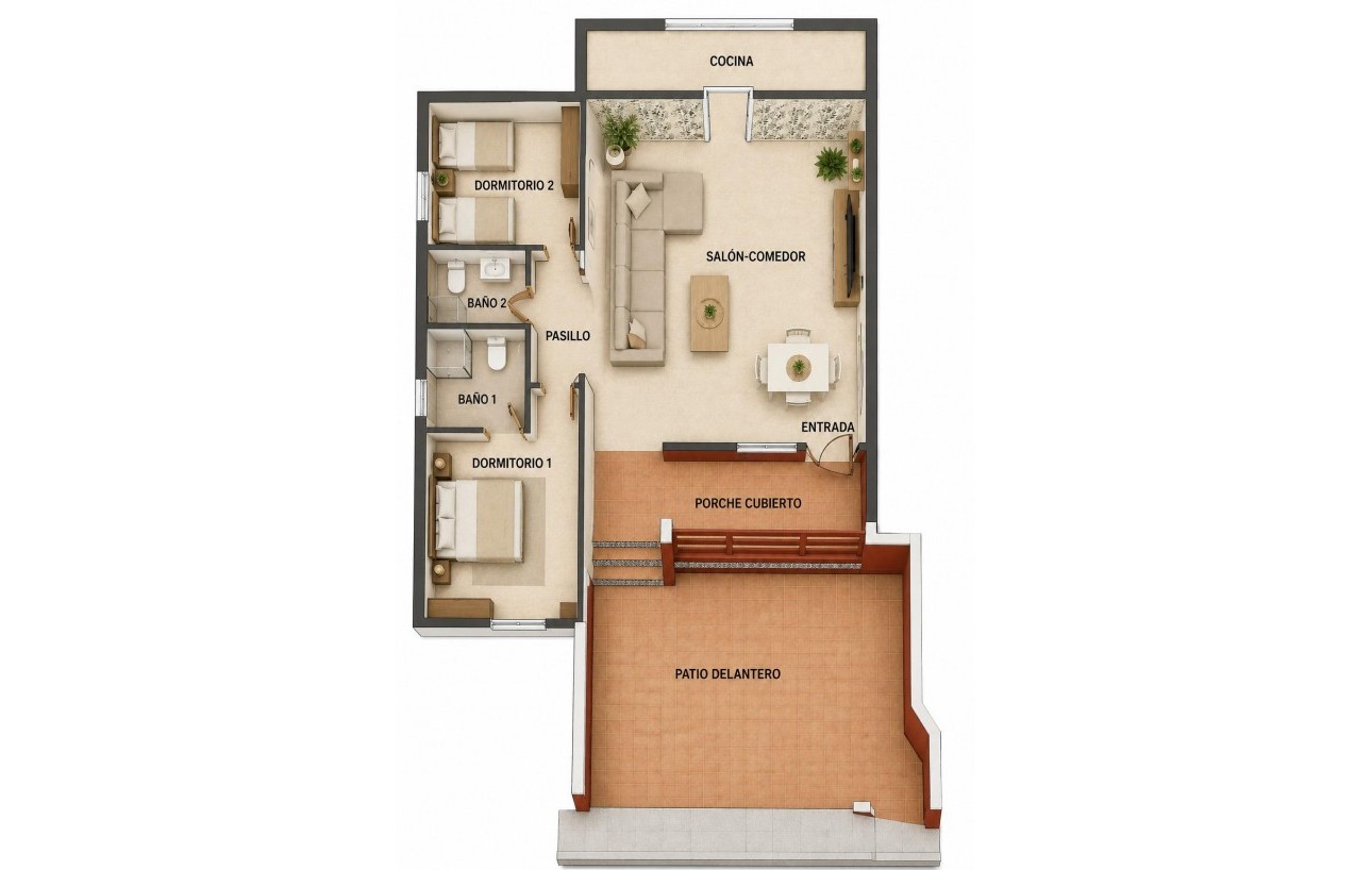 Sale - Bungalow Planta Baja - Orihuela Costa - Los Altos
