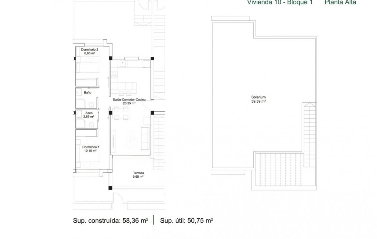 Venta - Bungalow Planta Alta - Orihuela Costa - PAU 26