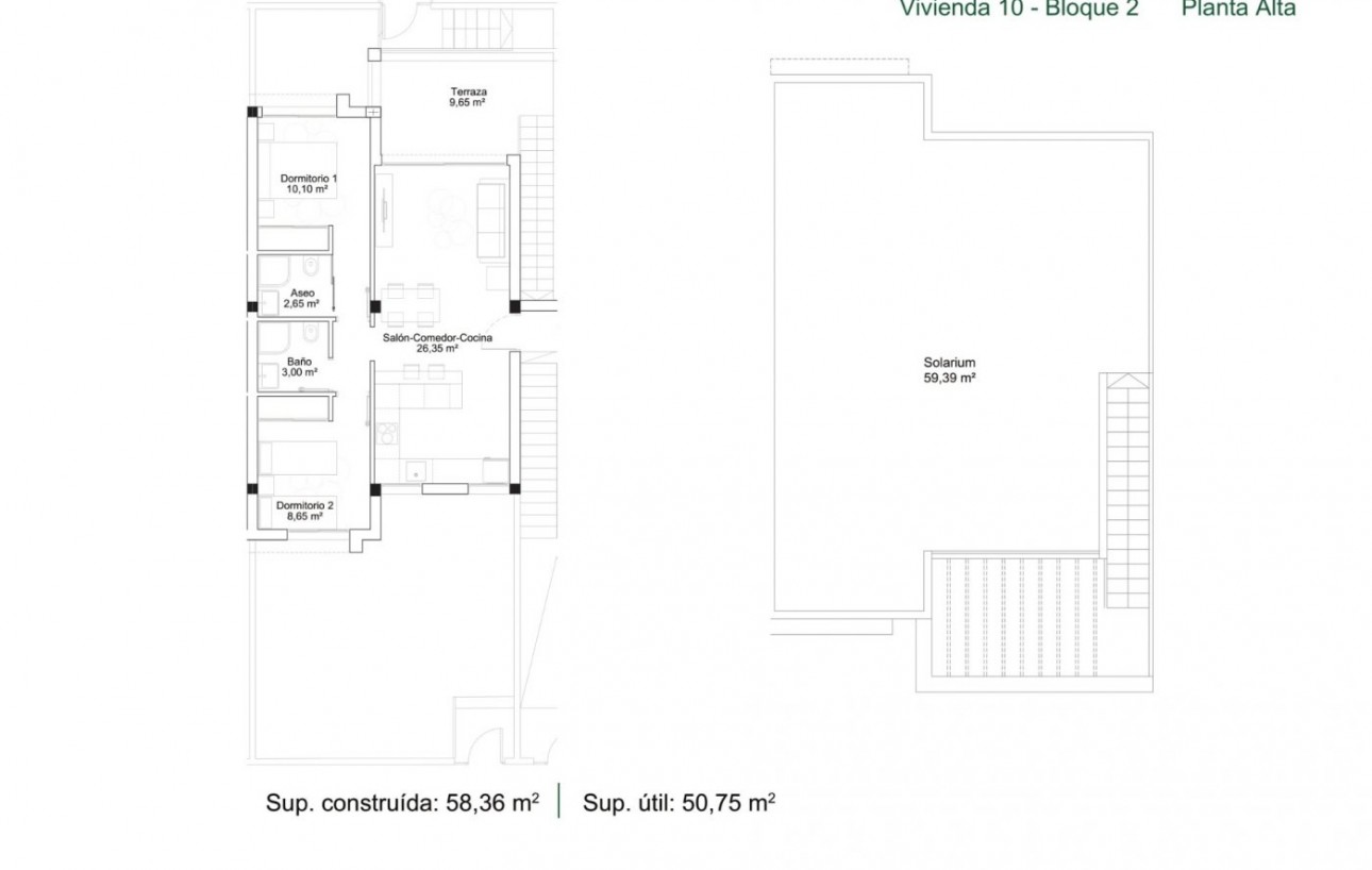Venta - Bungalow Planta Alta - Orihuela Costa - PAU 26