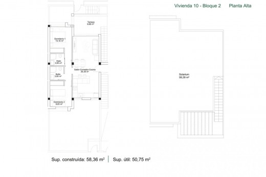 Venta - Bungalow Planta Alta - Orihuela Costa - PAU 26