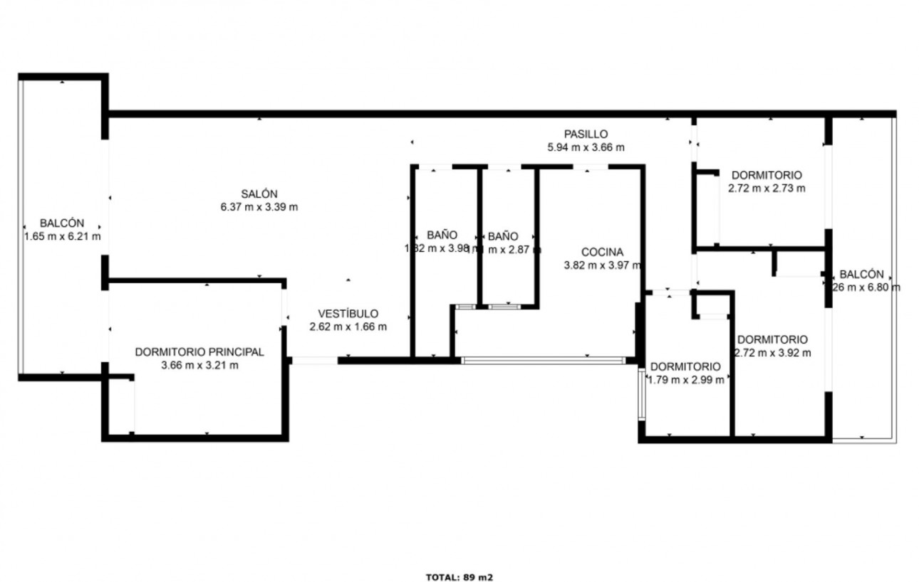 Revente - Appartement - Torrevieja - Playa del cura