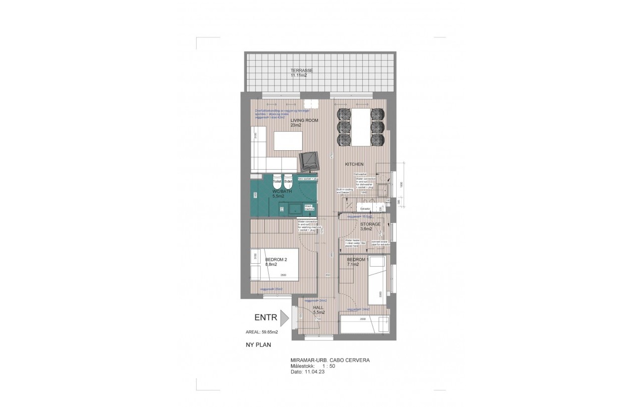Sale - Penthouse - Torrevieja - Cabo cervera